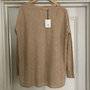 Vince cashmere tunic sweater, Sz Med, NWT